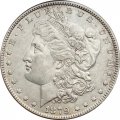 США 1 доллар 1879 год - Морган (без отметки монетного двора)