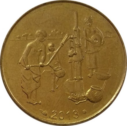 Западная Африка 10 франков 2013 год