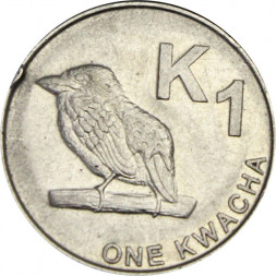Замбия 1 квача 2013 год - Замбийский дятел