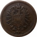 Германия 1 пфенниг 1889 год (A)