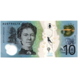 Австралия 10 долларов 2017 год - Эндрю Бартон Патерсон. Мэри Гилмор UNC