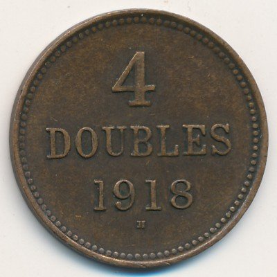 Гернси 4 дубля 1918 год
