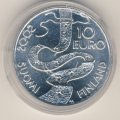 Финляндия 10 евро 2002 год - Элиас Лённрот
