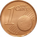 Финляндия 1 евроцент 2003 год - Герб Финляндии