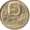 Финляндия 5 марок 1987 год (отметка монетного двора &#039;M&#039; - Raimo Makkonen) - Ледокол Урхо