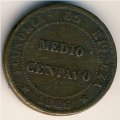 Чили 1/2 сентаво 1886 год