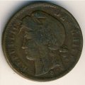 Чили 1/2 сентаво 1886 год