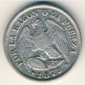 Чили 1 десимо 1879 год