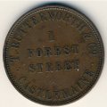 Австралия 1 пенни 1859 год