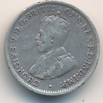 Австралия 3 пенса 1918 год