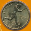 Австралия 5 долларов 2000 год - Олимпийские игры в Сиднее. Софтбол