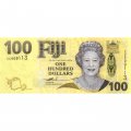 Фиджи 100 долларов 2007 год - Королева Елизавета II - UNC