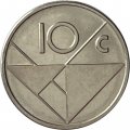 Аруба 10 центов 2004 год
