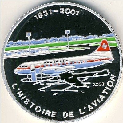 Того 1000 франков 2003 год