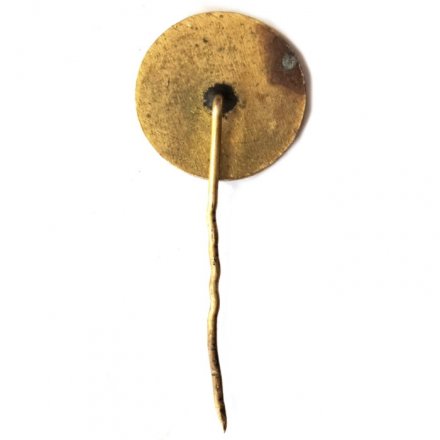 Значок-иголка Кировский завод. Эмблема, тяжелый (красный)