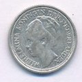 Нидерланды 10 центов 1930 год - Королева Вильгельмина
