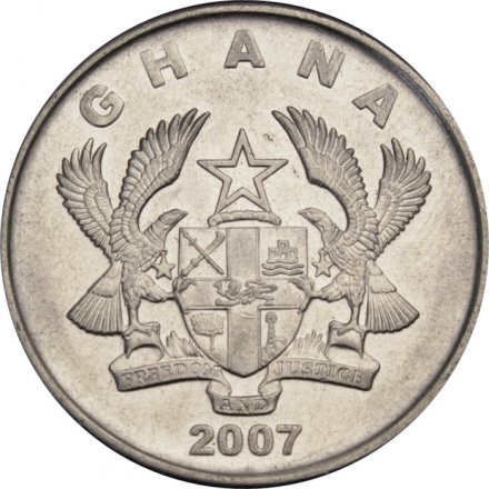 Гана 50 песева 2007 год - Женщина в национальном головном уборе