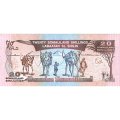Сомалиленд 20 шиллингов 1996 год - UNC