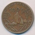 Французская Полинезия 100 франков 1982 год