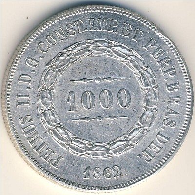 Бразилия 1000 рейс 1862 год