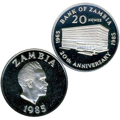 Замбия 20 нгве 1985 год