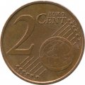 Австрия 2 евроцента 2010 год - Эдельвейс