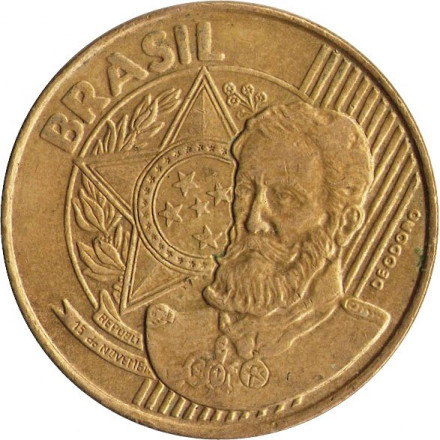 Бразилия 25 сентаво 2001 год