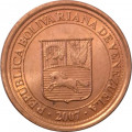 Венесуэла 5 сентимо 2007 год - Герб UNC