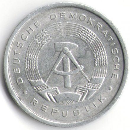 ГДР 5 пфеннигов 1980 год (A)
