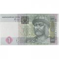 Украина 1 гривна 2005 год - Владимир Великий. Город Владимира (подпись Стельмах) - XF