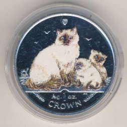 Остров Мэн 1 крона 2007 год