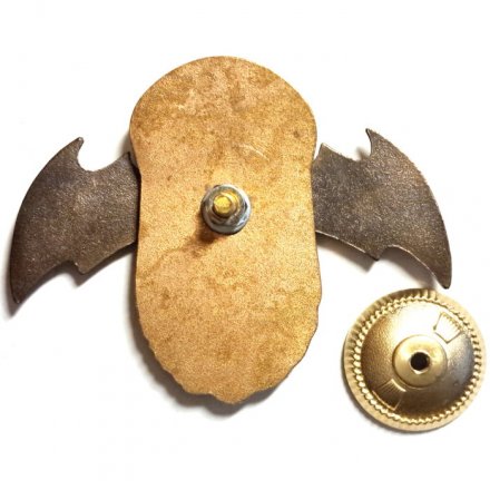 Знак Военная разведка 80 лет. Герб РФ. Летучая мышь. ВДВ