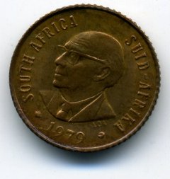 ЮАР 1/2 цента 1979 год - Окончание президентства Николааса Дидерихса