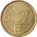 Германия 20 евроцентов 2017 год (A)