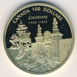 Канада 100 долларов 1995 год