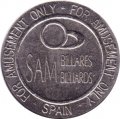 Жетон игровой Sam Billiards Spain