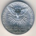 Ватикан 10 лир 1939 год
