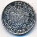 Колумбия 10 сентаво 1937 год