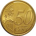 Эстония 50 евроцентов 2011 год UNC