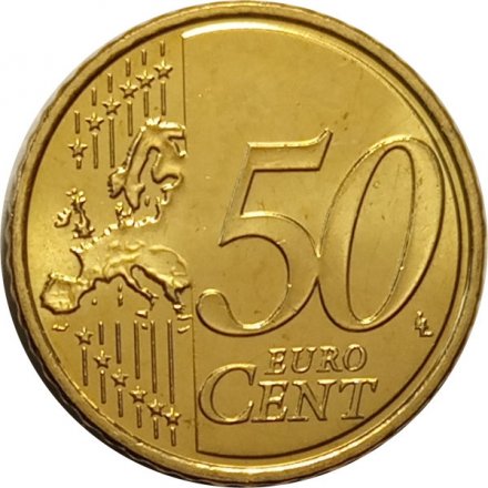 Эстония 50 евроцентов 2011 год UNC
