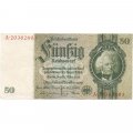 Веймарская Республика 50 рейхсмарок 1933 год - XF-