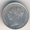Великобритания 3 пенса 1885 год