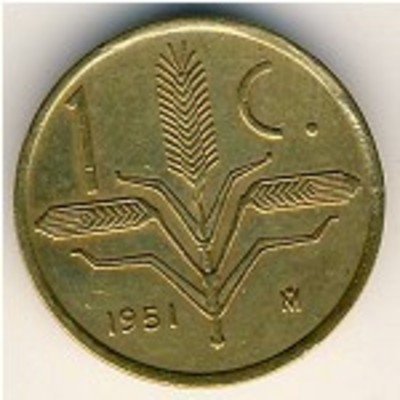 Мексика 1 сентаво 1951 год