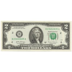 США 2 доллара 2017 год - B - UNC