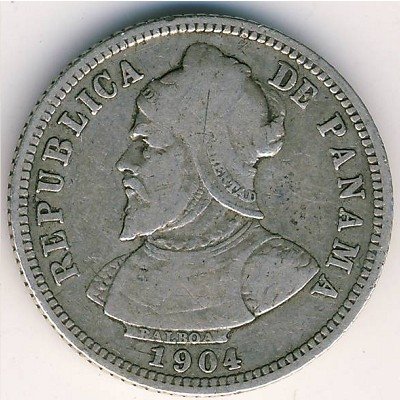 Панама 10 сентесимо 1904 год