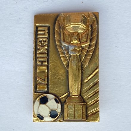 Значок. Мексика 70. Футбол