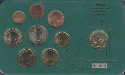 Евро серия Люксембурга 2004 года (9 монет)
