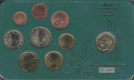 Евро серия Люксембурга 2004 года (9 монет)