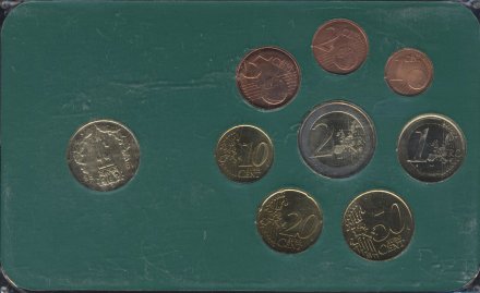 Евро серия Люксембурга 2004 года (9 монет)