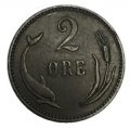 Дания 2 эре 1892 год